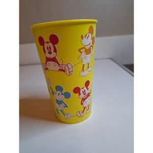 Mickey Mouse Birthday Party Keepsake Cup Plastic 3D 1 good condition